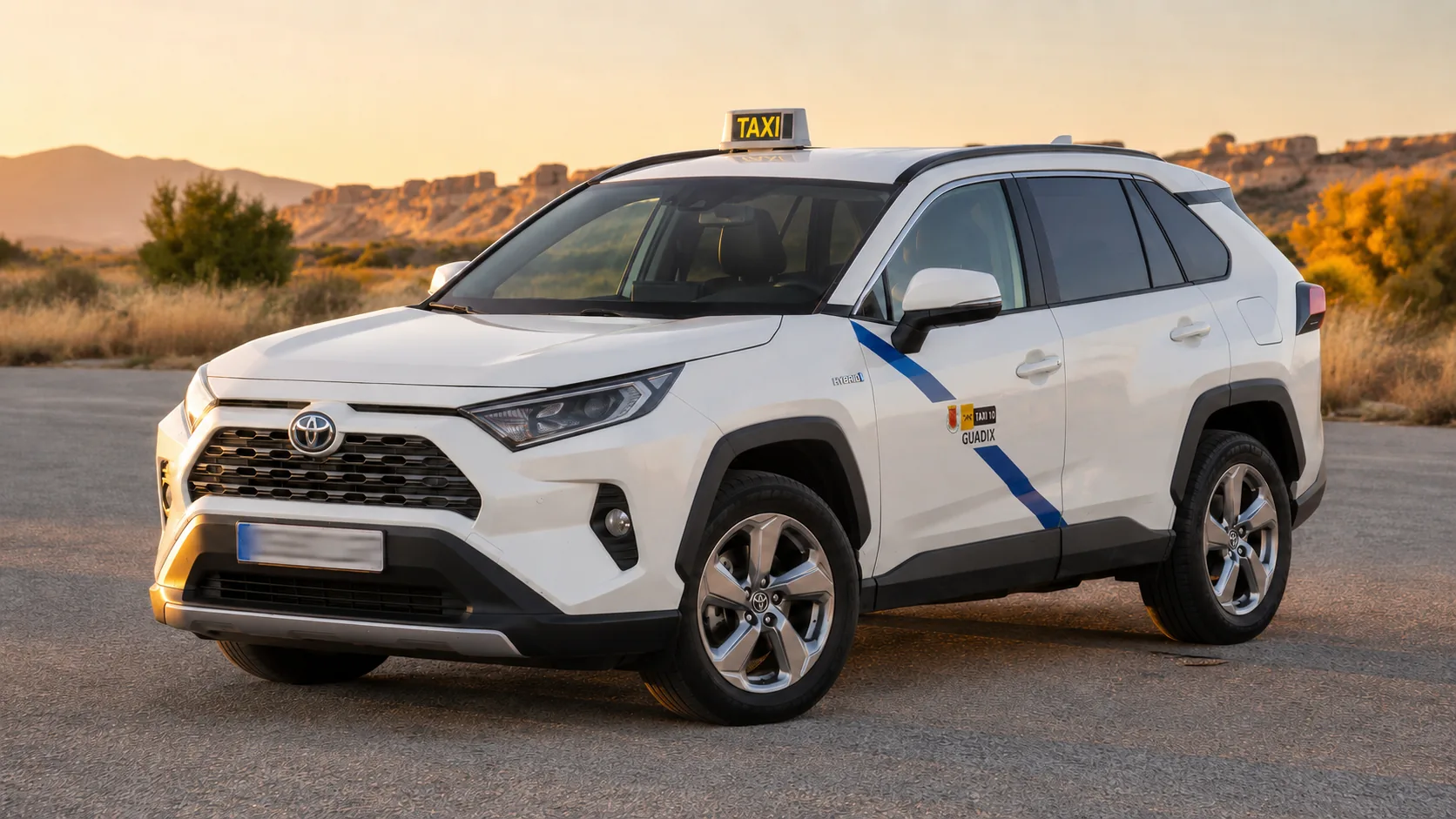 Toyota RAV4 blanco de Juan Antonio Requena